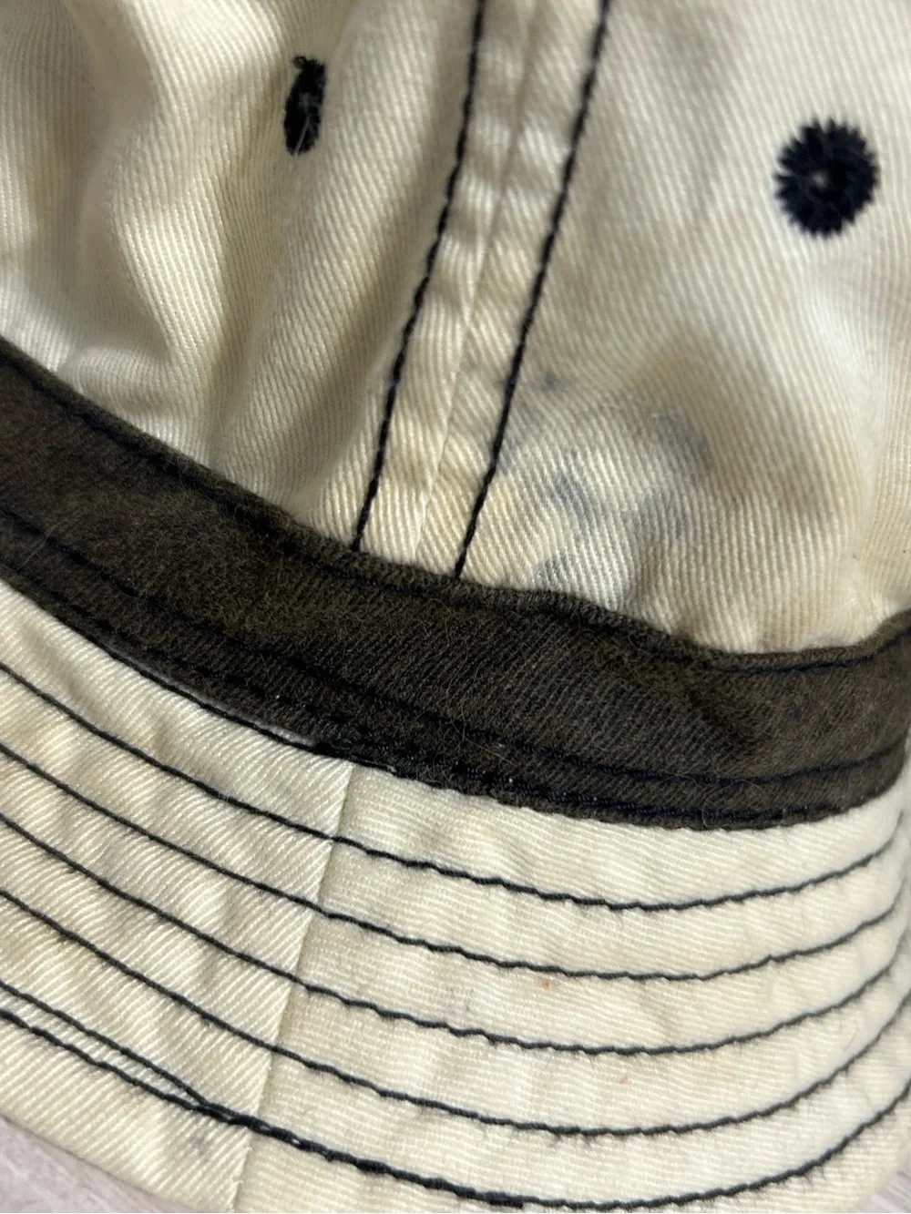 Vintage Disney Store Inspector Gadget Embroidered Bucket Hat